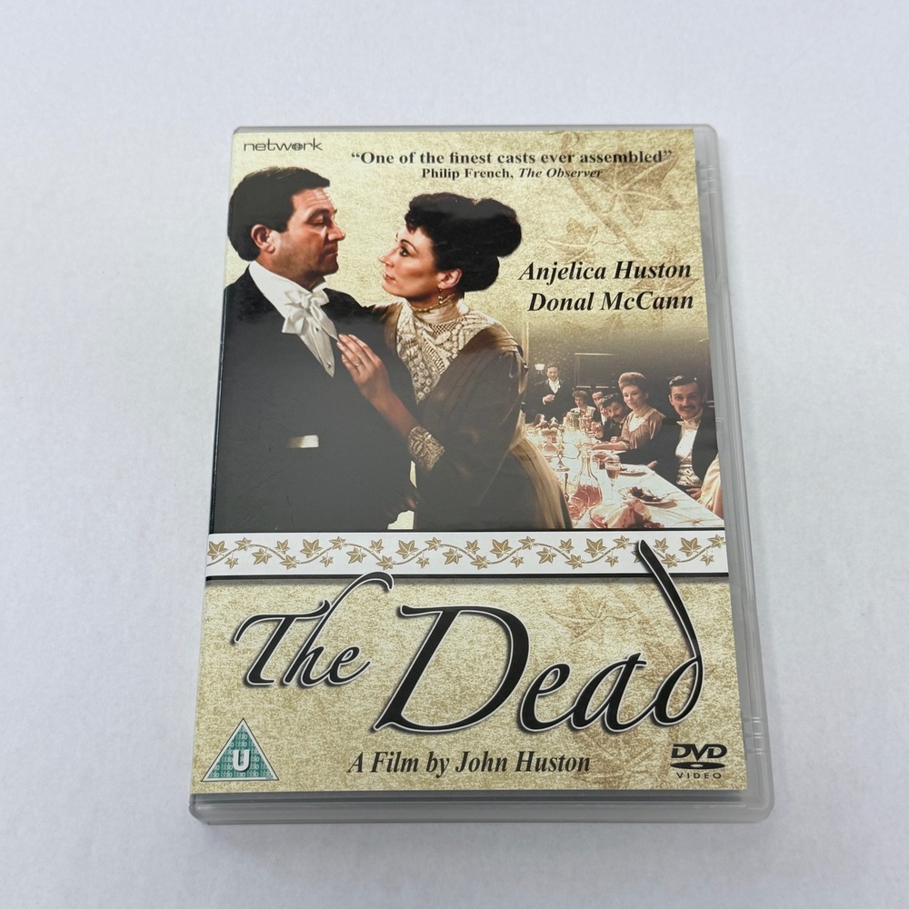 The Dead DVD John Huston Anjelica Huston James Joyce Drama Region 2 PA